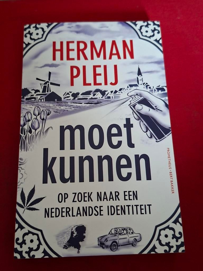 GESIGNEERD Moet kunnen. Herman Pleij. 2015, Ophalen of Verzenden, Zo goed als nieuw