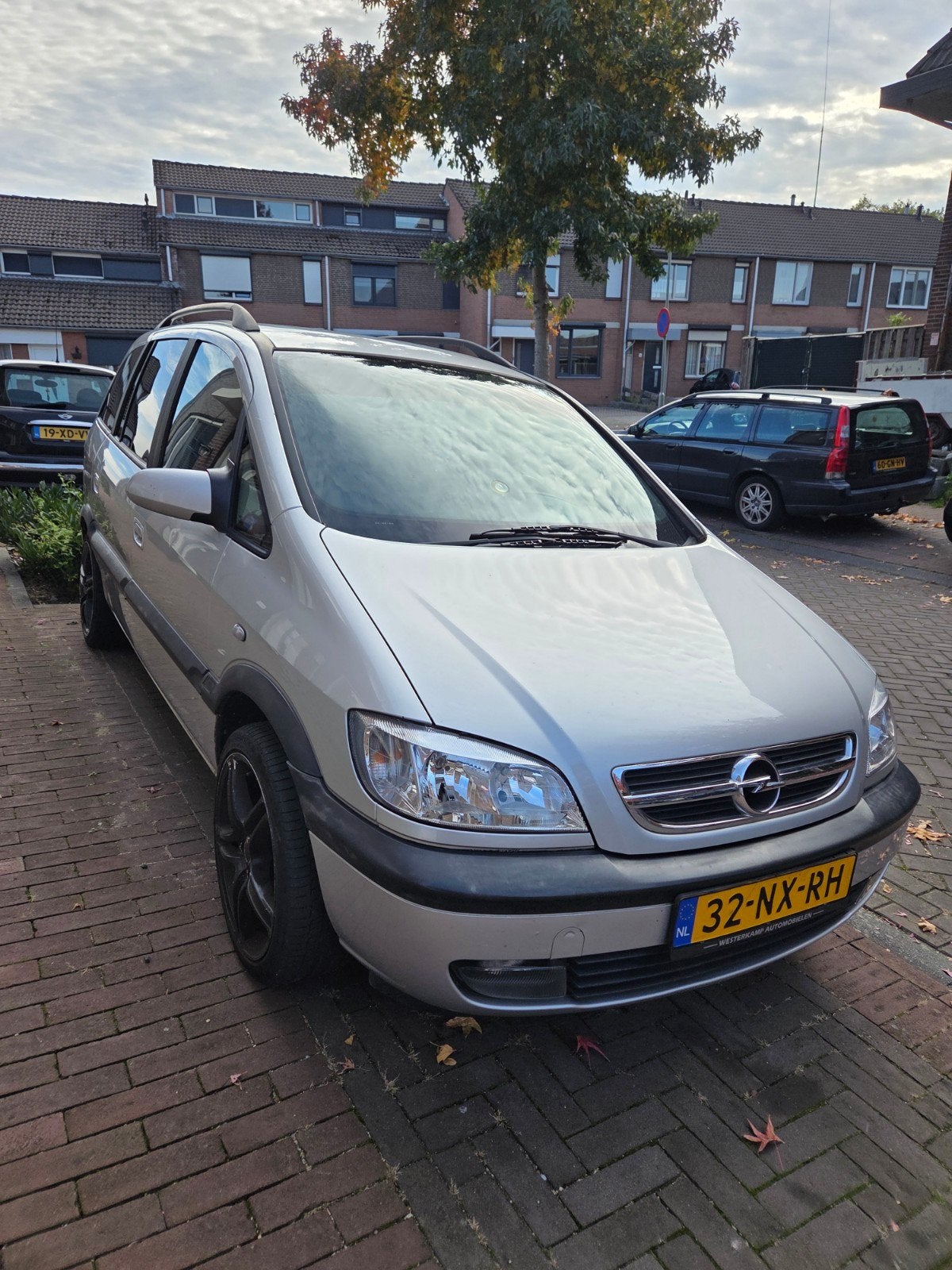 Opel Zafira 1.8 16V elegance 2004 Grijs, Auto's, Opel, Particulier, Zafira, ABS, Airbags, Centrale vergrendeling, Cruise Control