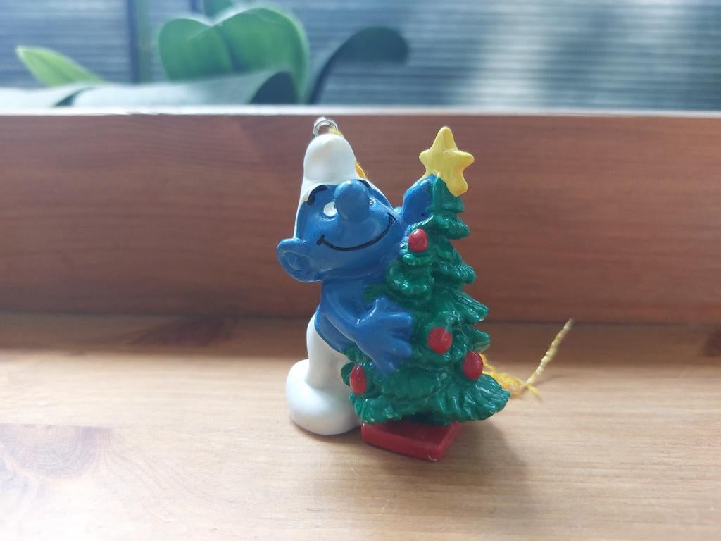 Smurf met kerstboom kerst 51901 De Smurfen, Ophalen of Verzenden
