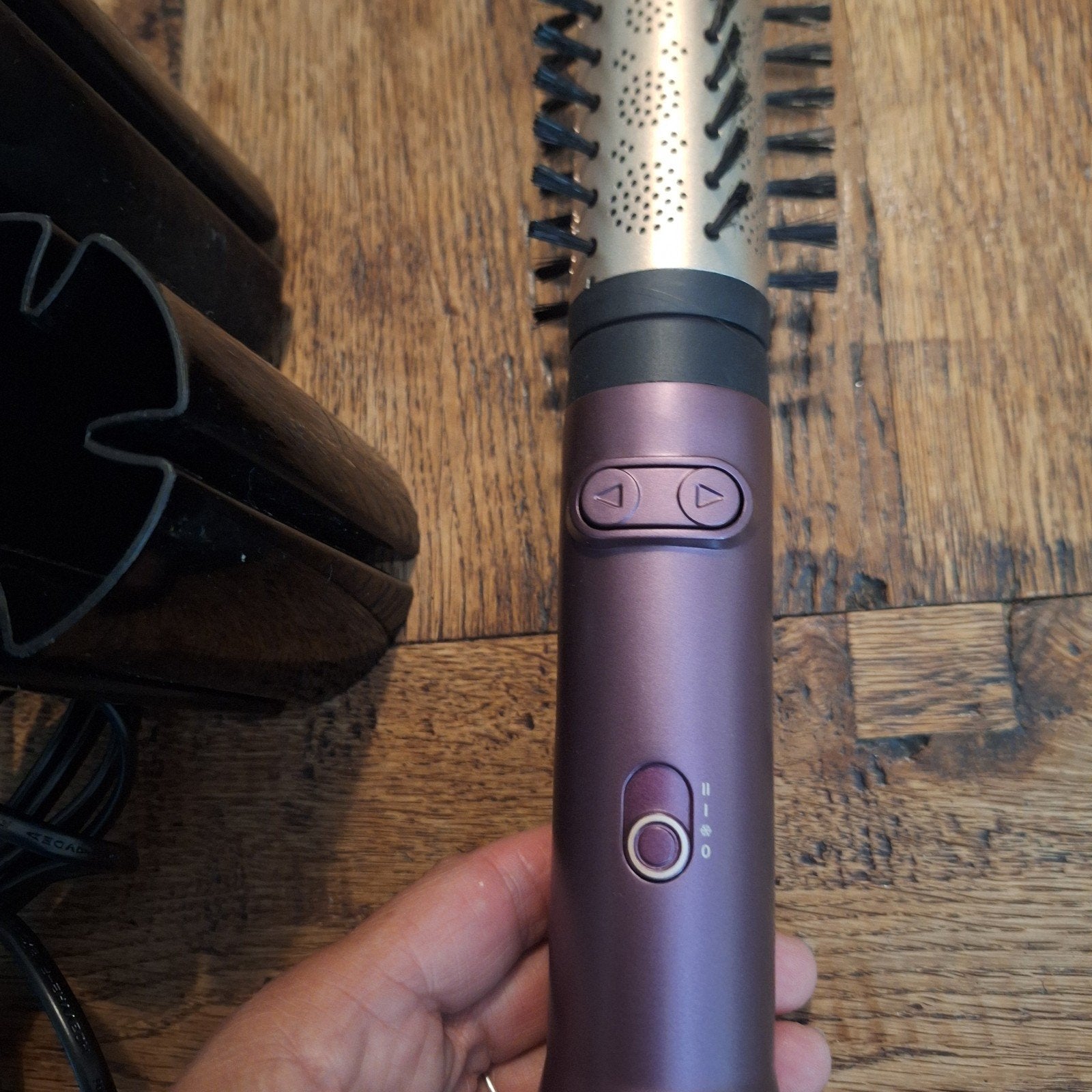BaByliss roterende föhnborstel - Zo goed als nieuw, Ophalen of Verzenden, Zo goed als nieuw, Haarverzorging