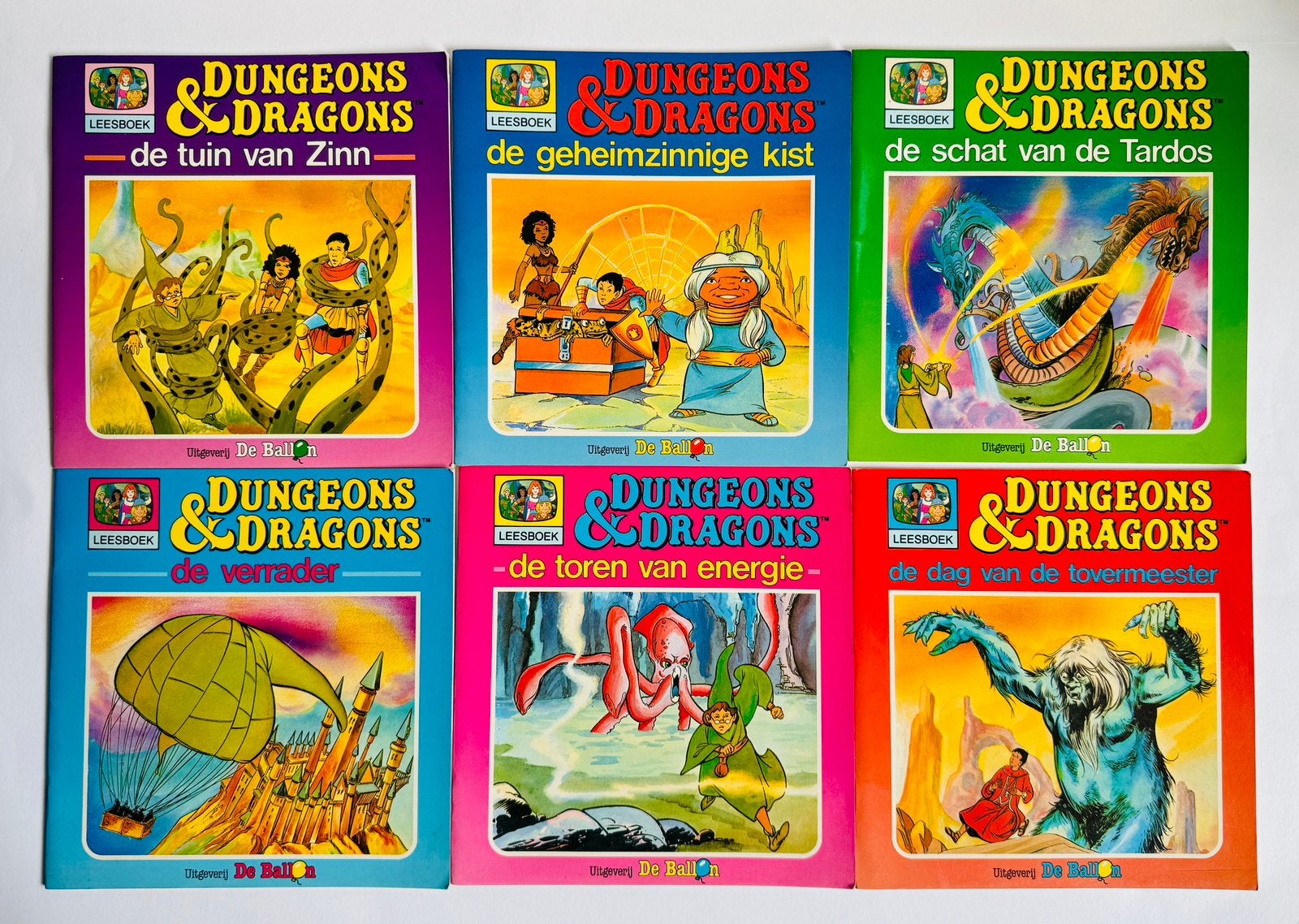 Dungeons & Dragons Leesboeken – De Ballon | Set van 6 boeken, Ophalen of Verzenden, Gelezen, Fictie
