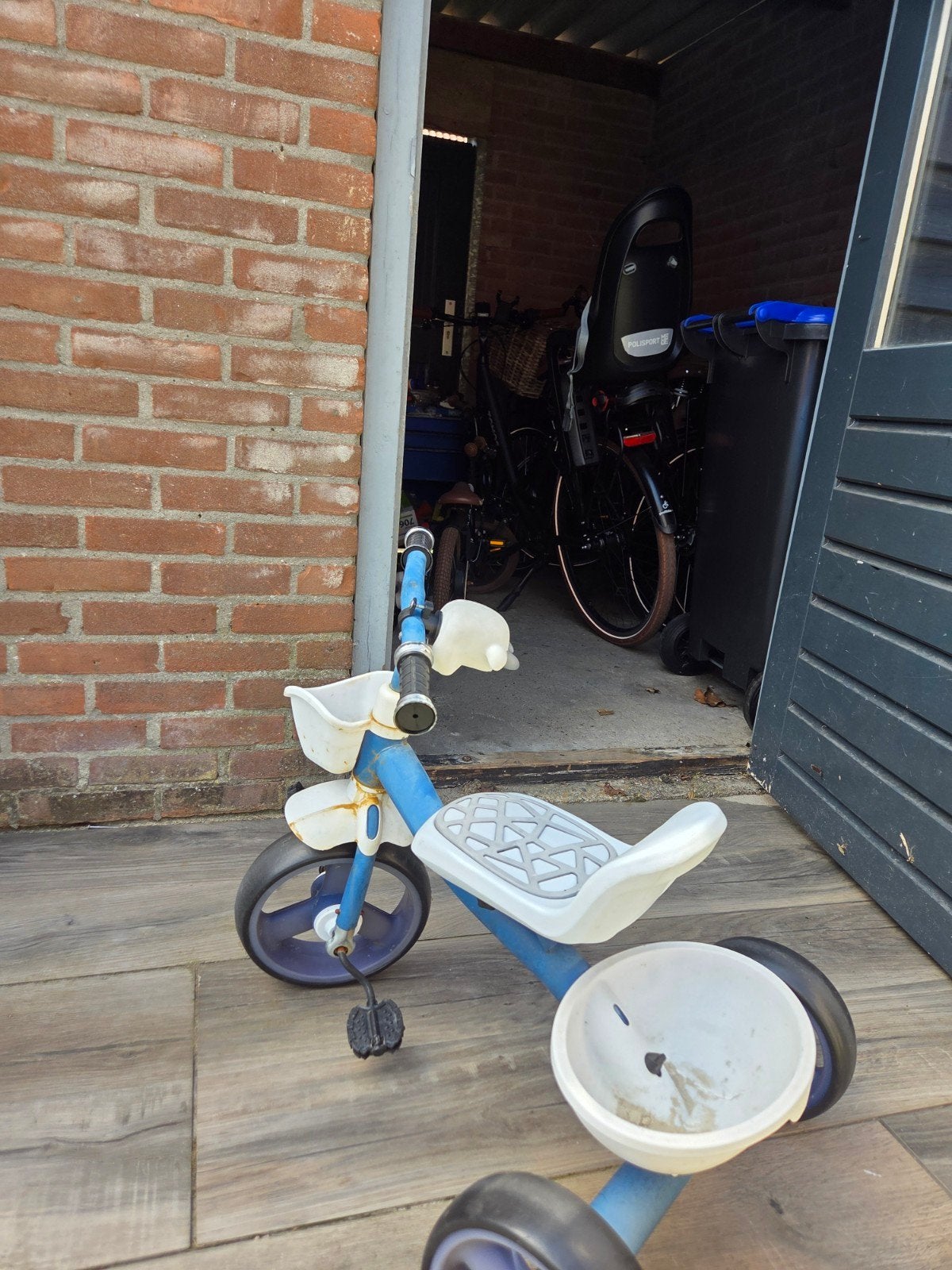 Blauwe driewieler voor kinderen - Gebruikt, Ophalen, Gebruikt