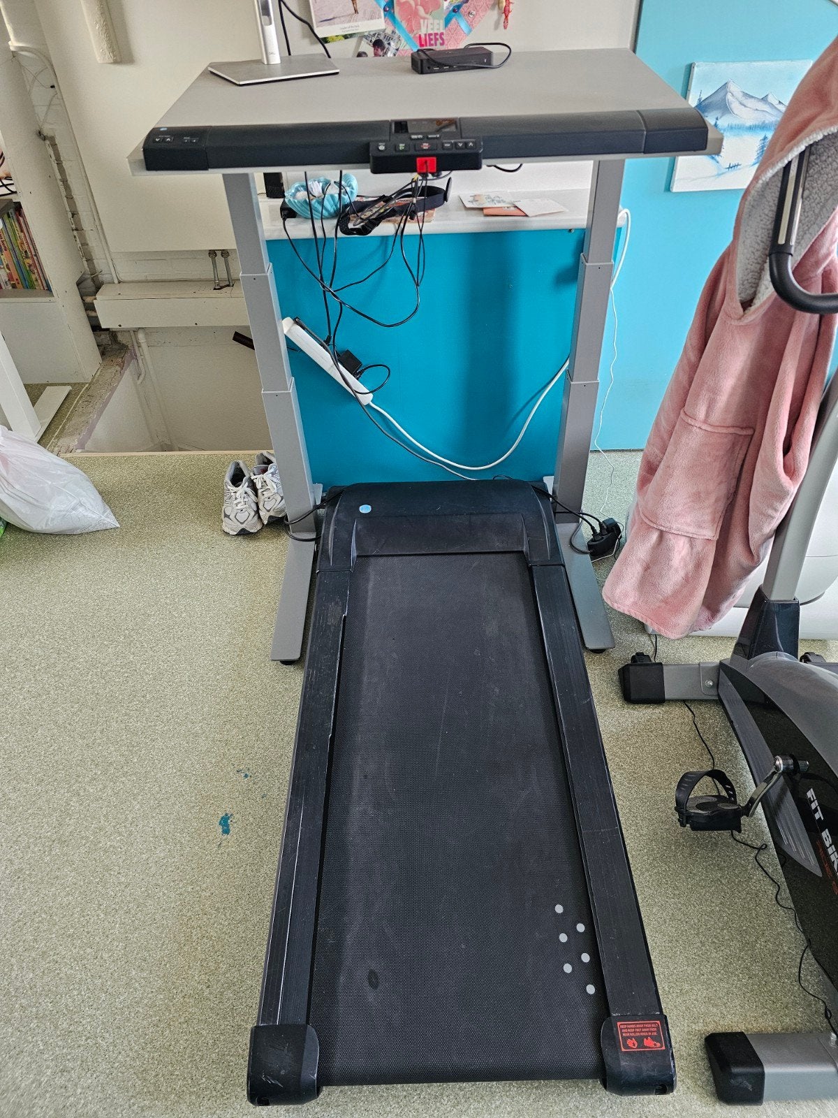 Lifespan Walking Desk - Loopband met Verstelbaar Bureau, Ophalen, Loopband