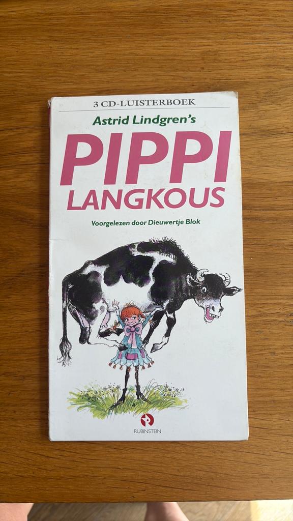 Pippi Langkous | Astrid Lindgren | luisterboek | goede staat, Boeken, Ophalen of Verzenden, Cd, Kind