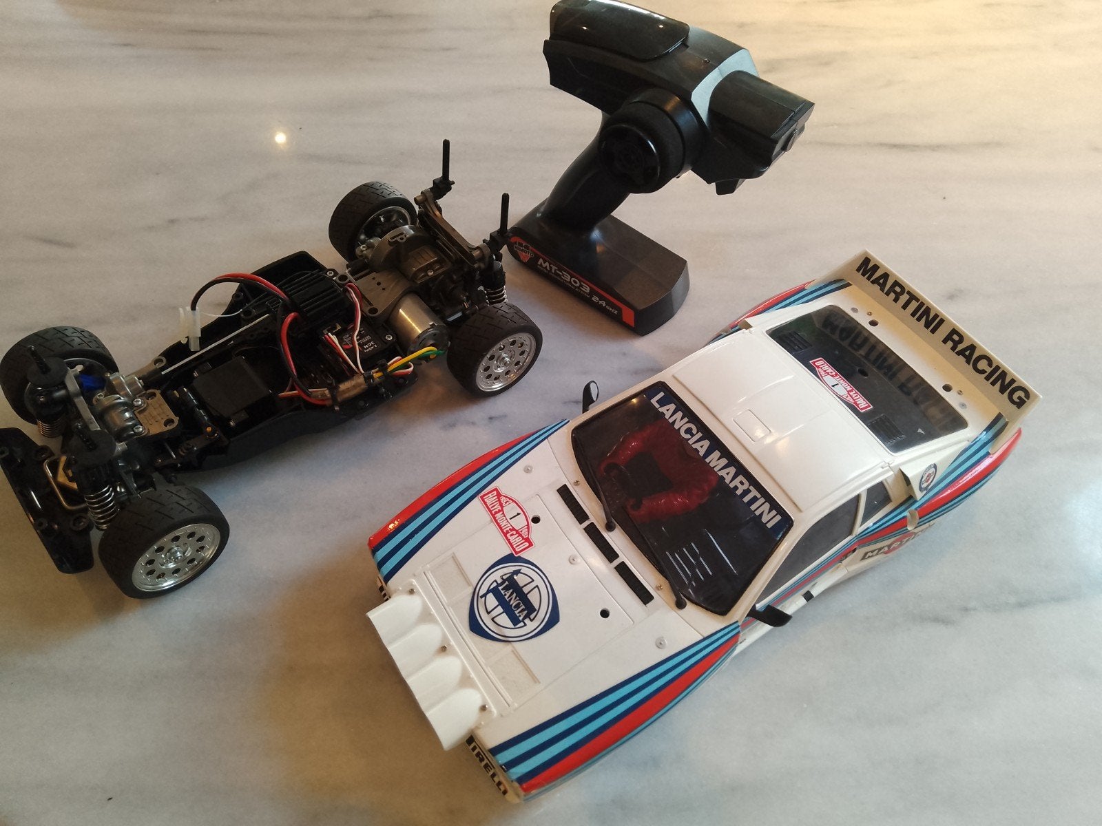 Tamiya Lancia Martini RC 1:10, Elektro, Nieuw, Ophalen of Verzenden, Schaal 1:10