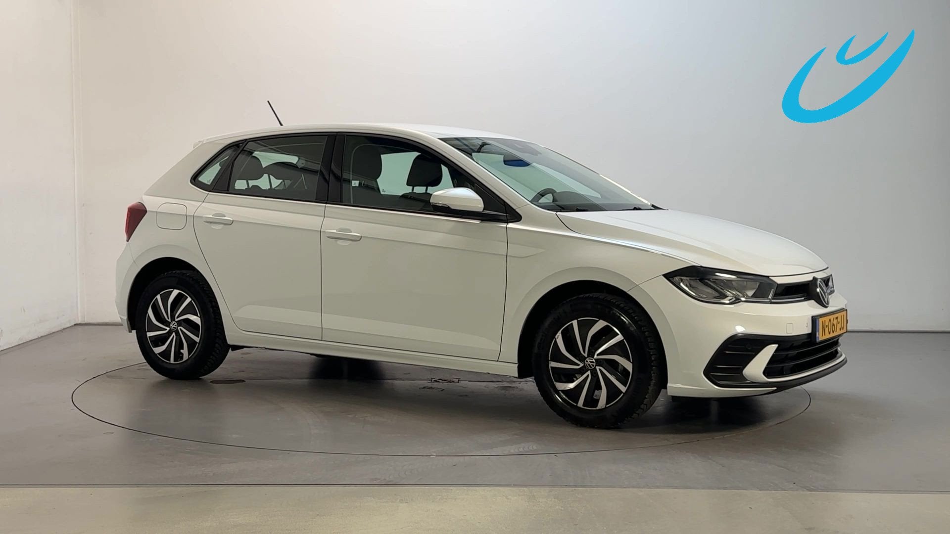 Volkswagen Polo 1.0 TSI Life Parkeersensoren App-Connect Vir, Voorwielaandrijving, Stof, Gebruikt, Met garantie (alle)