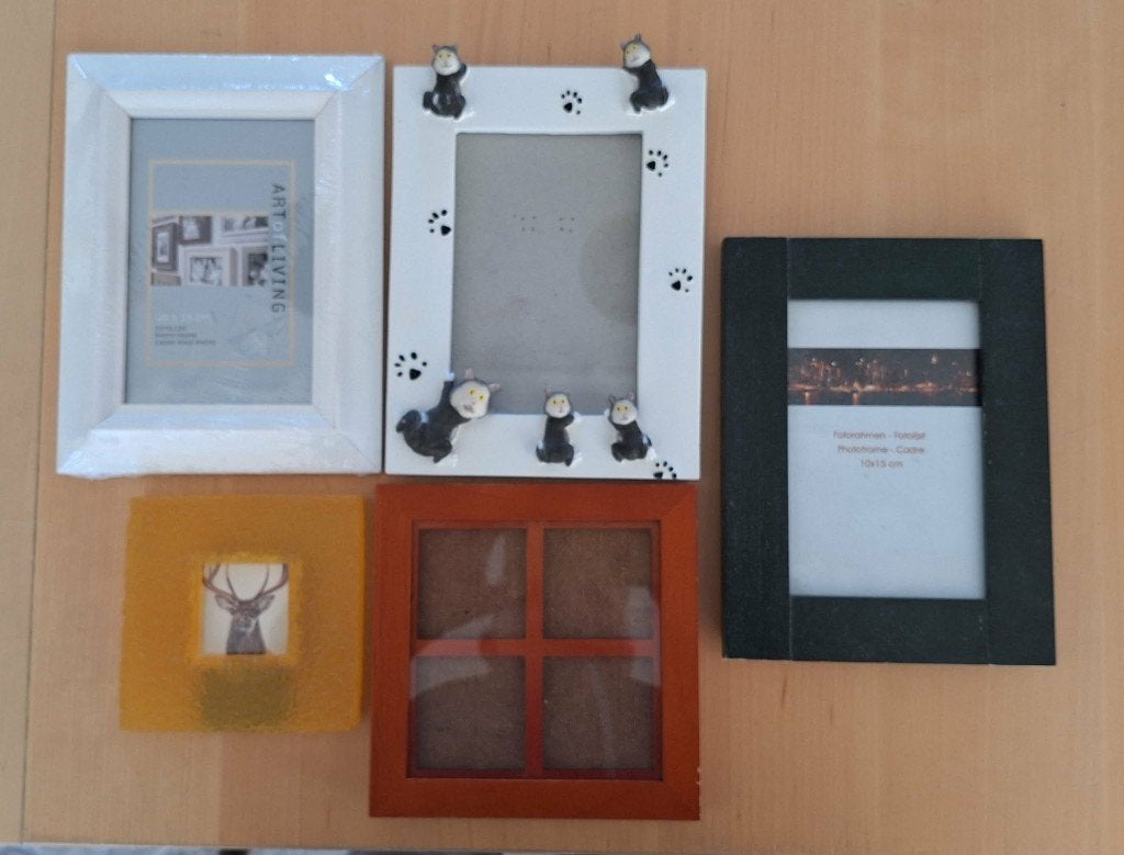 Te koop diverse fotolijstjes (in verschillende formaten)., Ophalen of Verzenden, Zo goed als nieuw