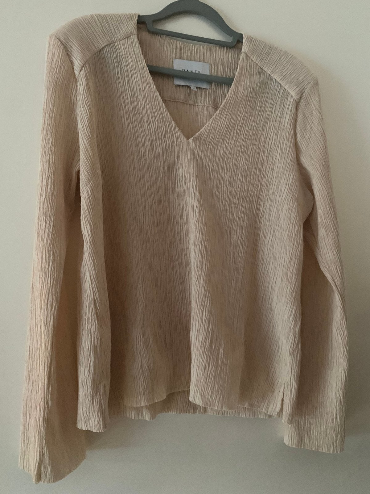 Dante 6 top lange mouw beige, maat M (4), Verzenden, Zo goed als nieuw, Beige