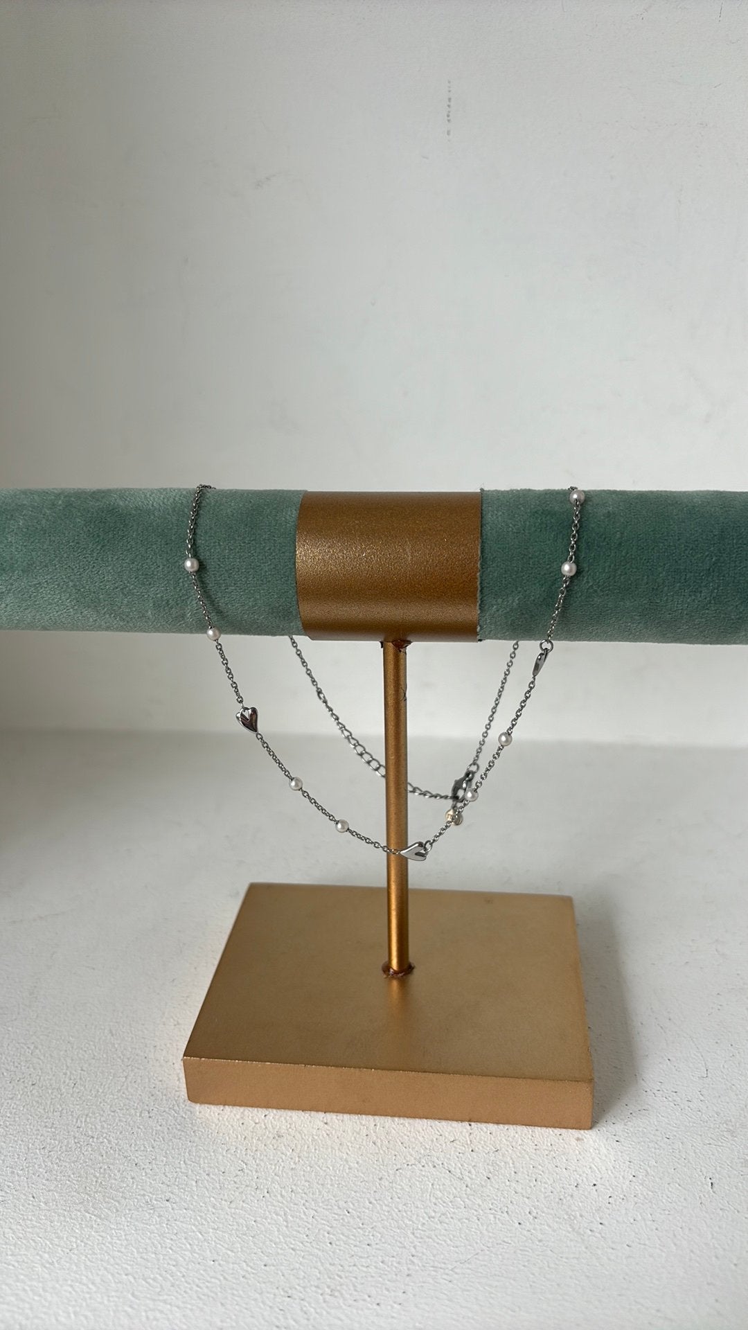 My Jewellery hartjes ketting, Ophalen of Verzenden, Zo goed als nieuw, Goud, Overige materialen