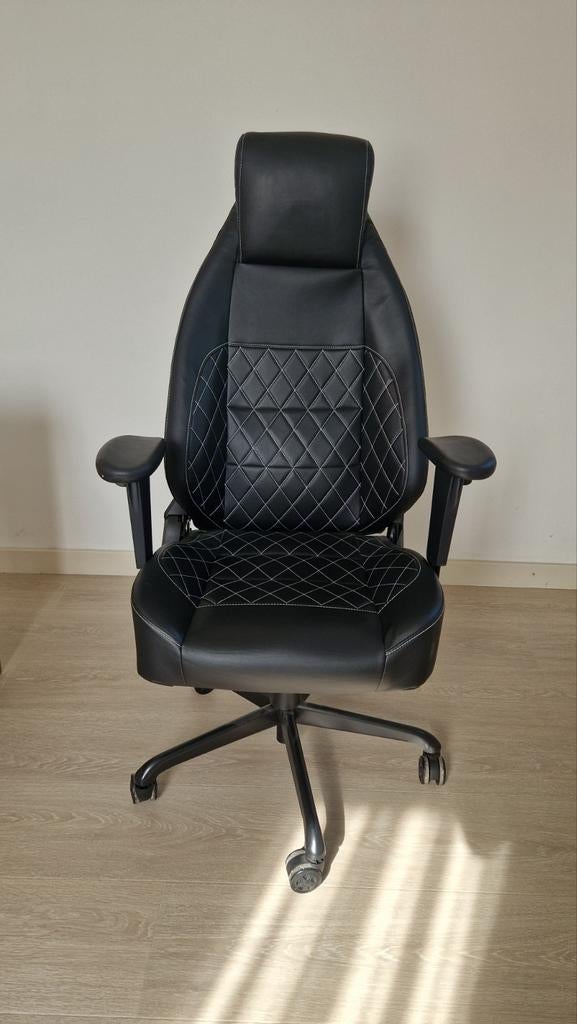 Zwarte Gaming Bureaustoel - Comfortabel en Ergonomisch, Huis en Inrichting, Bureaustoelen, Gaming bureaustoel, Zwart, Ophalen of Verzenden