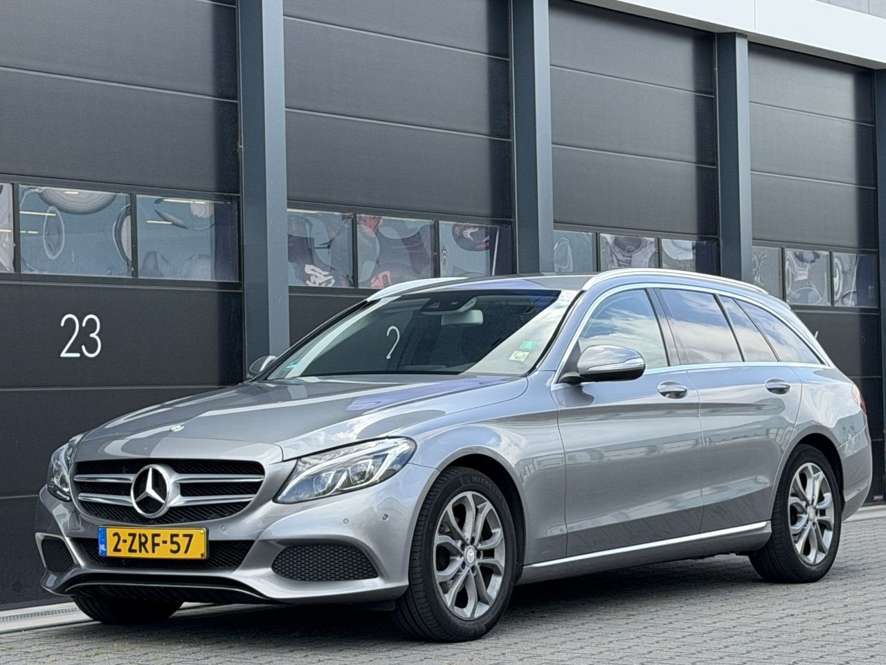 Mercedes-Benz C-Klasse 180 CDI Navi Clima Xenon EURO-6, Auto's, Mercedes-Benz, Euro 6, Parkeersensor, 154 €/maand, Te koop