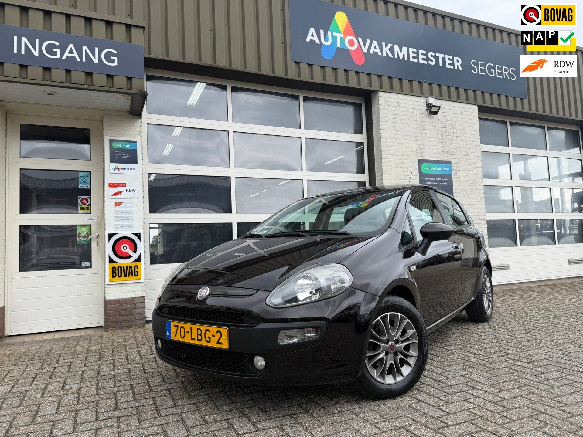 Fiat Punto Evo 1.4 Racing|Airco|Goed onderhouden|, Auto's, Fiat, Euro 5, Stof, 4 cilinders, 400 kg