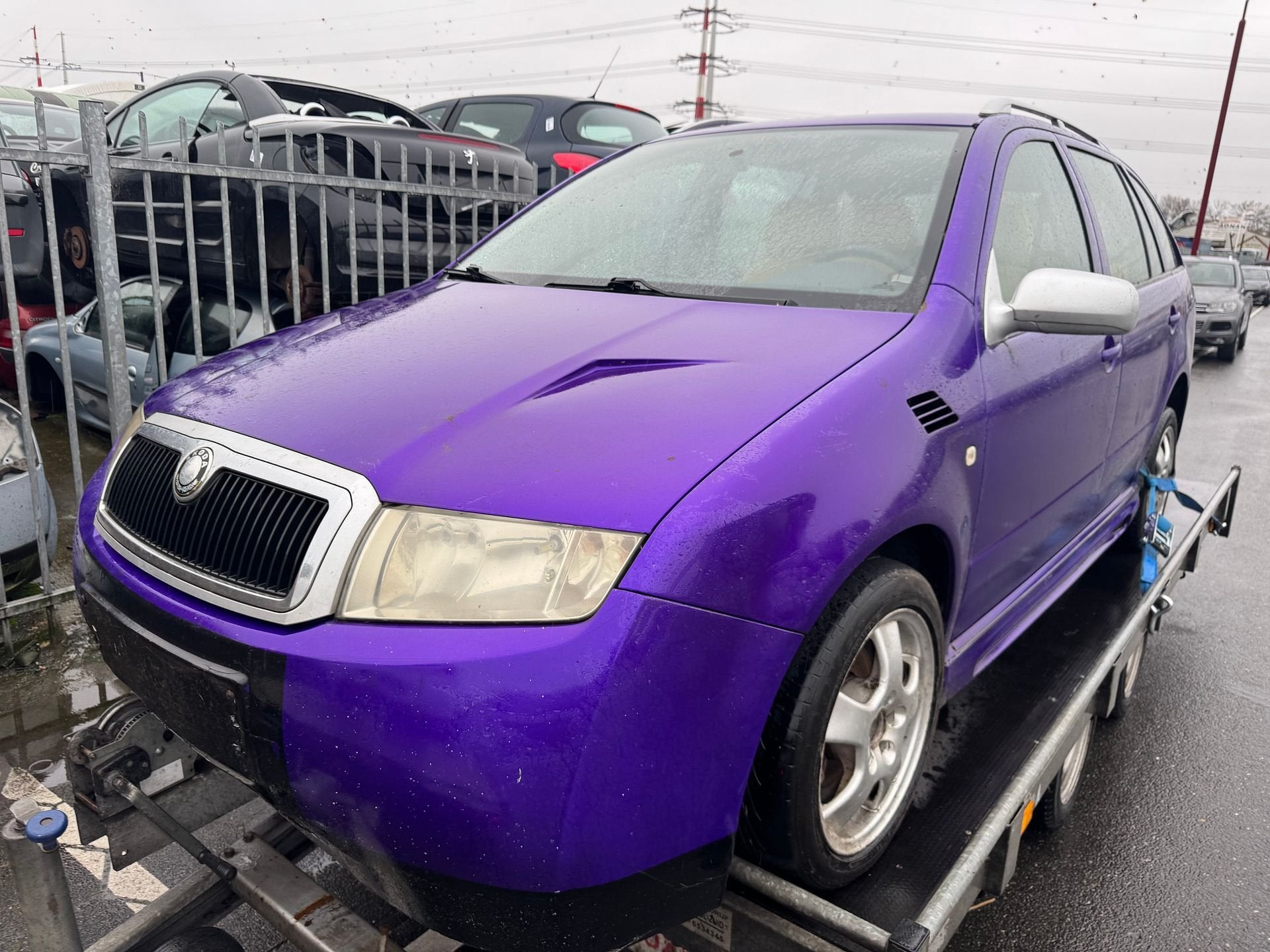 Skoda Fabia Combi  1.4-16V 2004 veel onderdelen voorradig, Auto-onderdelen, Gebruikt, -, -, Ophalen of Verzenden