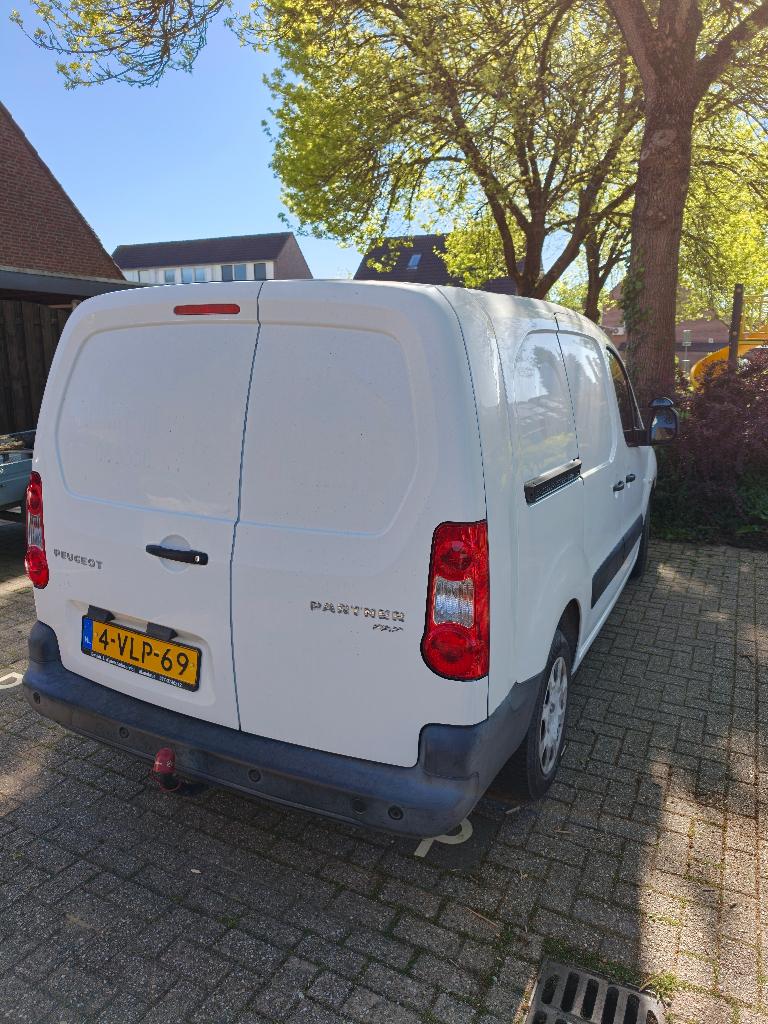 Peugeot Partner 1.6 HDI 66KW 2012, Stof, 4 cilinders, Wit, Origineel Nederlands