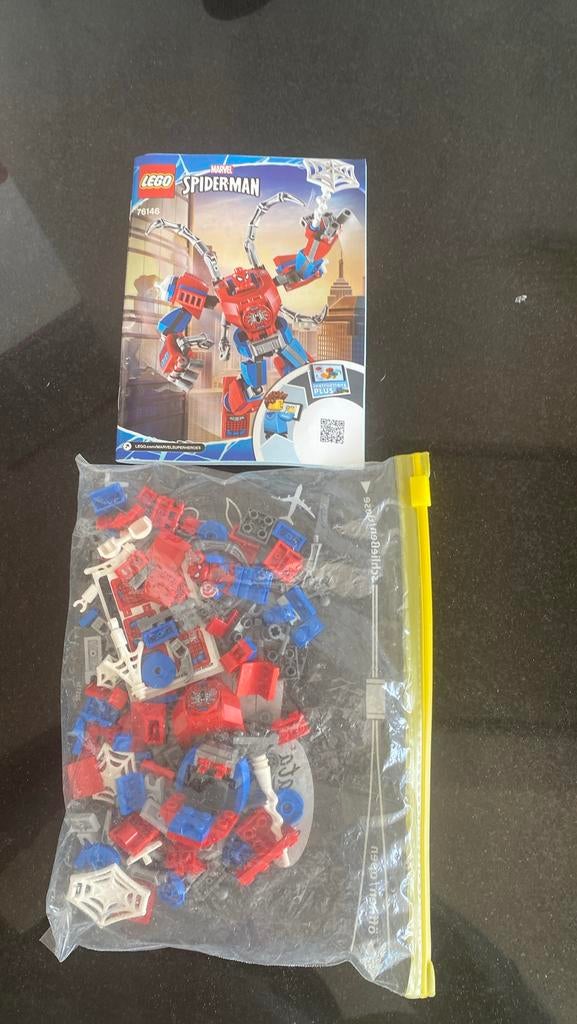 LEGO Marvel Spider-Man Mecha - 76146, Kinderen en Baby's, Speelgoed | Duplo en Lego, Ophalen of Verzenden, Zo goed als nieuw