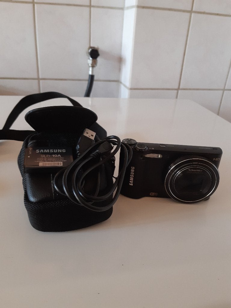 Samsung Compactcamera met Schneider-Kreuznach lens, Audio, Tv en Foto, 14 megapixels, Ingebouwde flitser, Ophalen of Verzenden