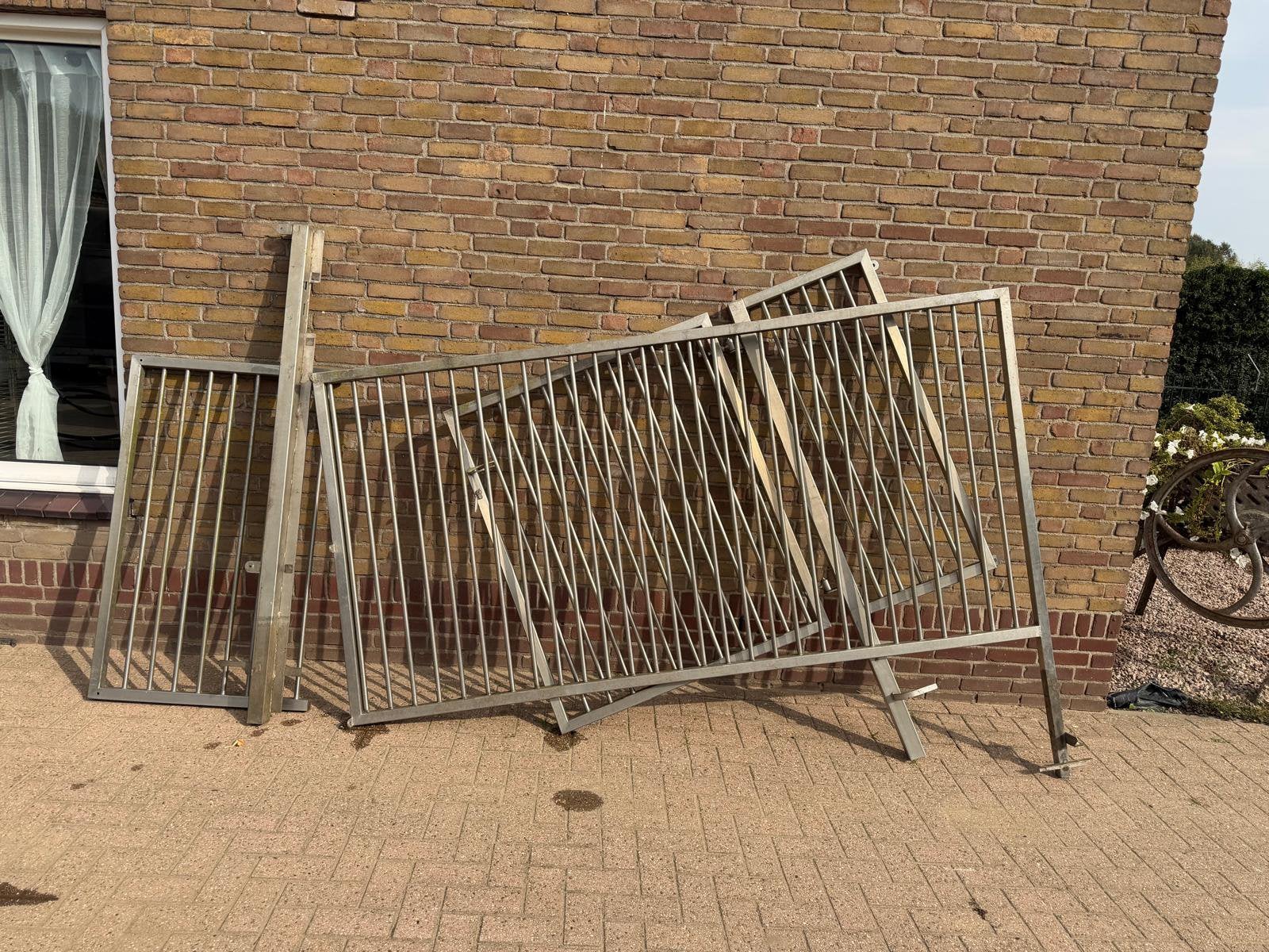 Hekwerk, Ophalen, Gebruikt, IJzer