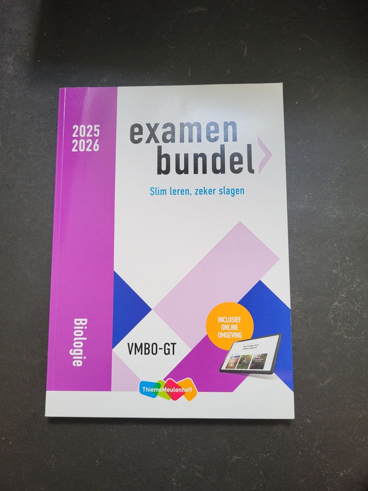 Examenbundel Biologie VMBO-GT 2025/2026, Boeken, Ophalen of Verzenden, Zo goed als nieuw, VMBO, Biologie