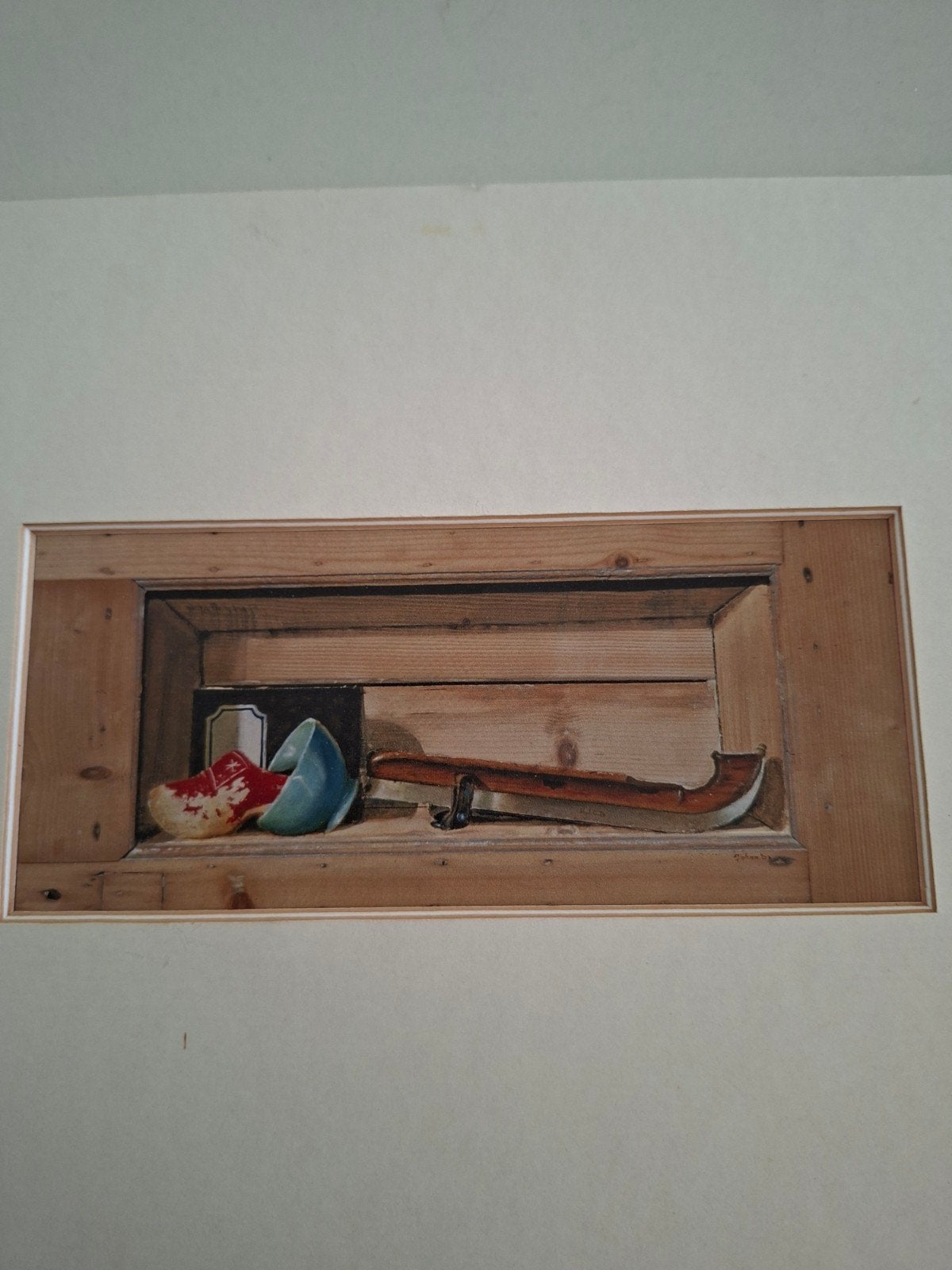 Te Koop Schilderij Johan Friesche Doorloper 12.50 Weesp, Antiek en Kunst, Ophalen of Verzenden