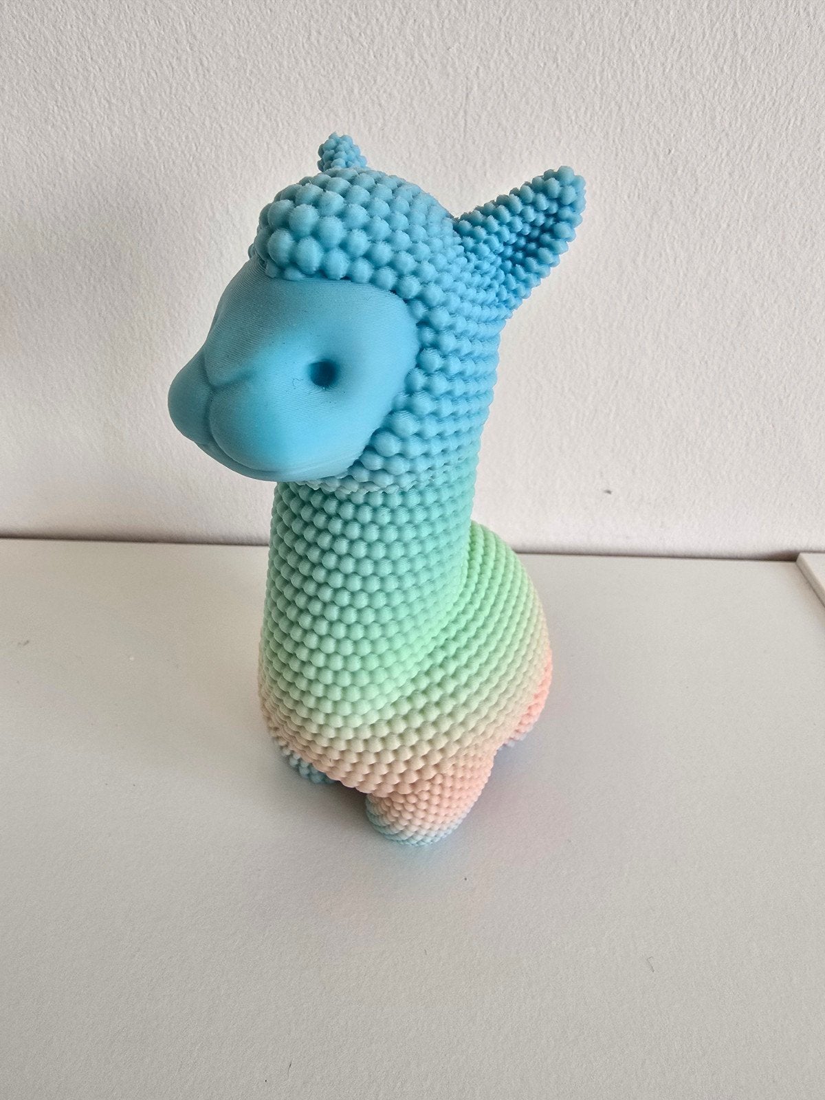 3D Geprinte Alpaca - Stressverlichter & Decoratie, Ophalen of Verzenden, Zo goed als nieuw