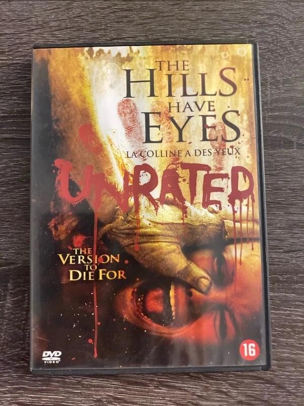 The Hills Have Eyes Unrated DVD - Horrorfilm, Cd's en Dvd's, Dvd's | Horror, Vanaf 16 jaar, Ophalen of Verzenden, Gebruikt, Gore