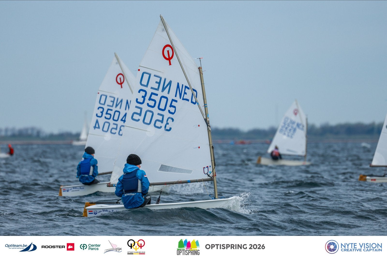 Optimist NED 3504 Van Wettum 2024 - Vaarklaar & EK gekeurd, Ophalen, Zo goed als nieuw, Overige typen, Minder dan 15 m²