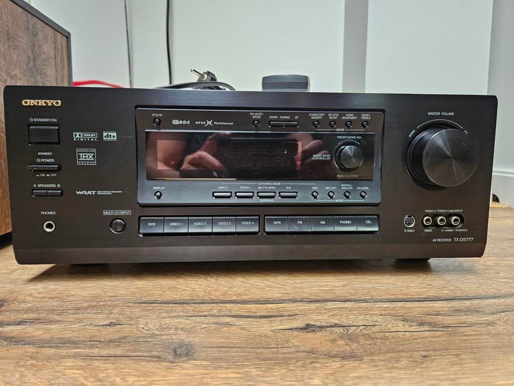 Onkyo reseiver TX-DS 777, Ophalen, Gebruikt