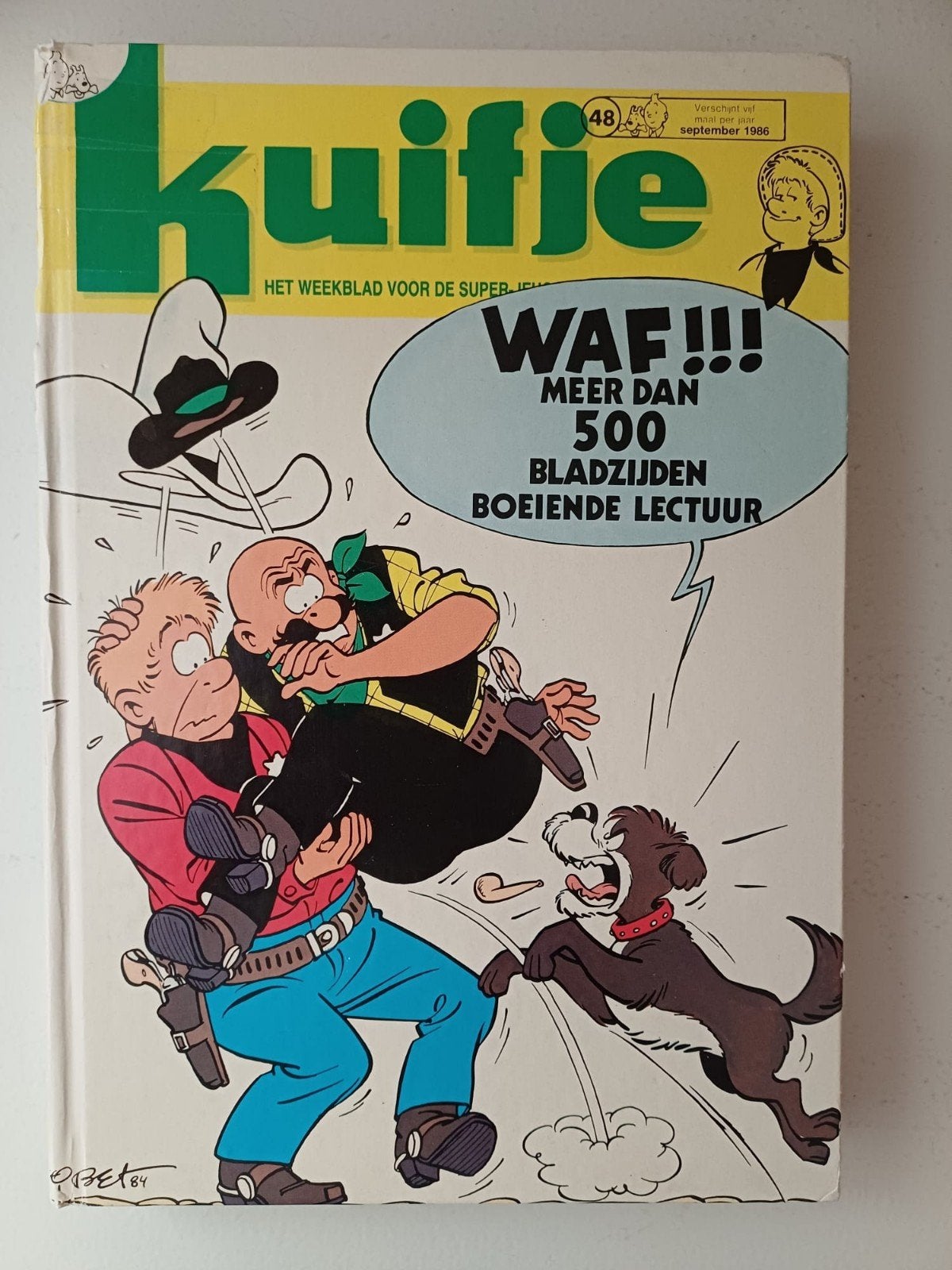 Kuifje., Ophalen, Gelezen