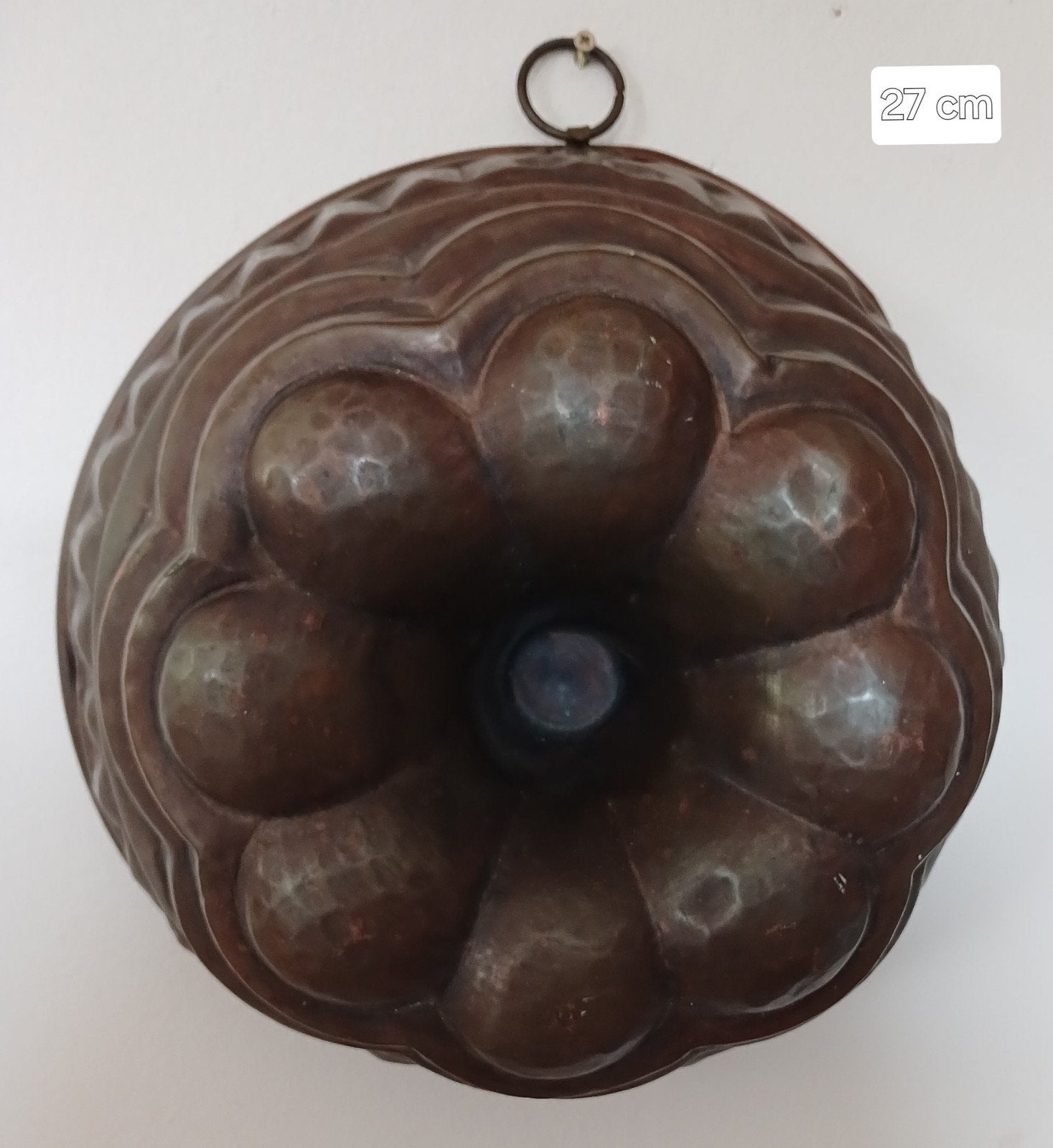 Antiek Koperen Puddingvorm, Antiek en Kunst, Ophalen of Verzenden