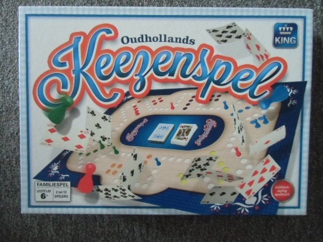 Keezenspel voor 4 of 6 spelers, Vijf spelers of meer, Ophalen, Zo goed als nieuw, King