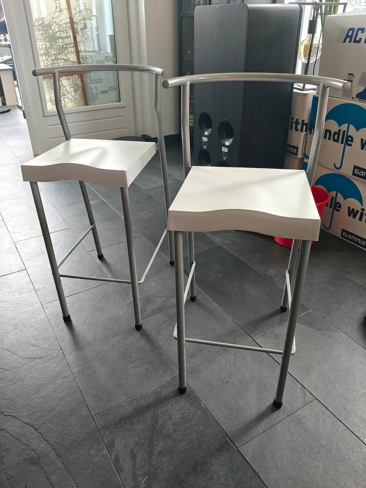 2 barkrukken Philippe Starck Kartel Hi-Glob, Ophalen