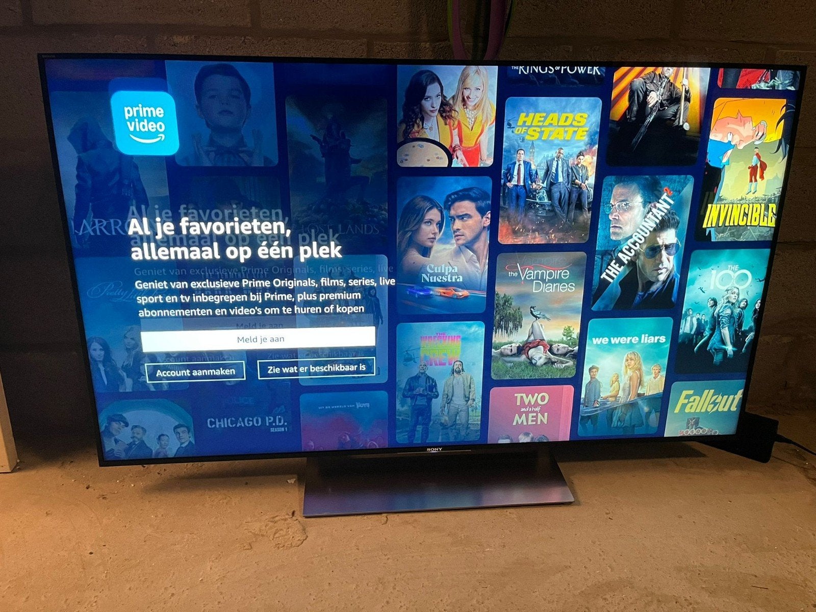 Sony 55 inch 4K Smart TV 100Hz met Wifi en Apps, Ophalen of Verzenden