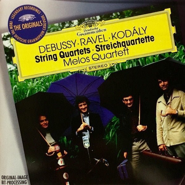 Debussy, Ravel, Kodály - String quartets / Melos Quartett, Verzenden, Modernisme tot heden, Zo goed als nieuw, Kamermuziek