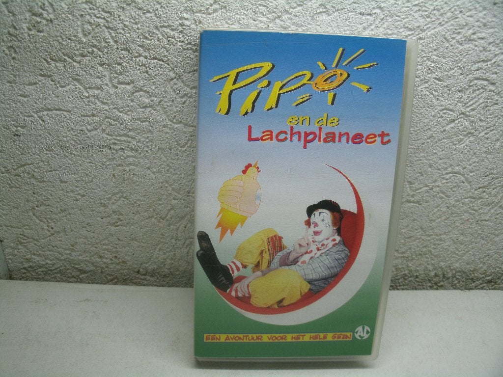 vhs 175a pipo en de lachplaneet, Cd's en Dvd's, Alle leeftijden, Ophalen of Verzenden, Zo goed als nieuw