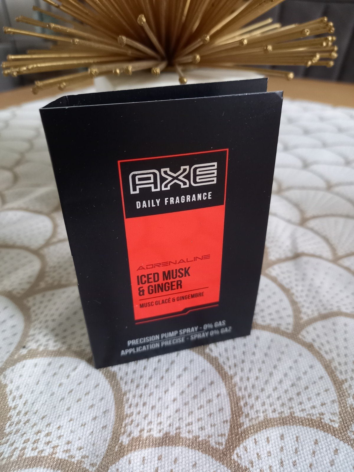 Proefje Iced Musk & Ginger van Axe, Ophalen of Verzenden, Nieuw
