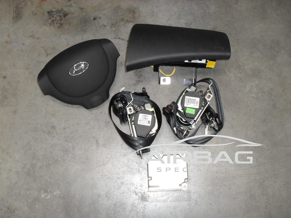 HYUNDAI I10 2008-2013 airbag set gordels airbag module stuur, Auto-onderdelen, Gebruikt, -, -, Ophalen of Verzenden