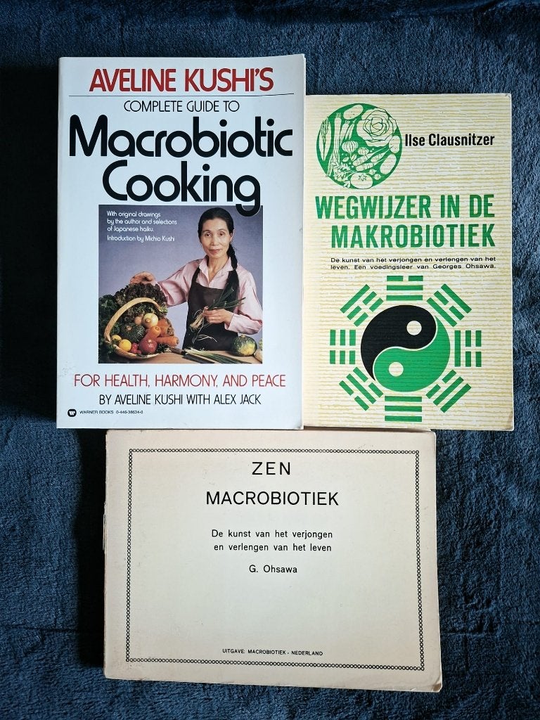 makrobiotiek G. Ohsawa macrobiotisch koken Aveline Kushi, Boeken, Ophalen of Verzenden, Gelezen, Gezond koken