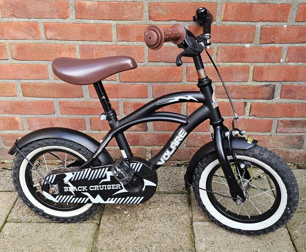 Kinderfiets 16 inch met zijwieltjes, Ophalen, Gebruikt, 16 tot 20 inch, Volare
