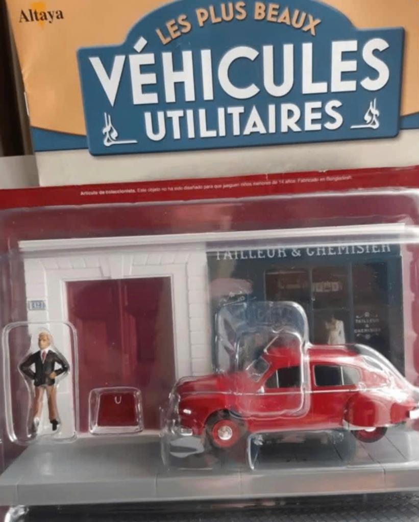Hotchkiss kleermaker winkel diorama 1/43 serie Utilitaires, Hobby en Vrije tijd, Modelauto's | 1:43, Verzenden, Nieuw, Auto, Overige merken