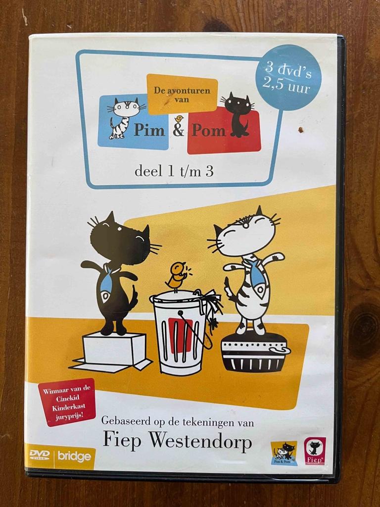 De avonturen van Pim en Pom - Fiep Westendorp (3 dvds), Alle leeftijden, Ophalen of Verzenden, Gebruikt