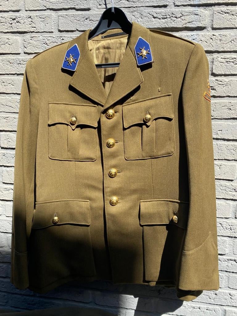 Gereserveerd voor genie 1991., Ophalen of Verzenden, Landmacht, Nederland, Embleem of Badge