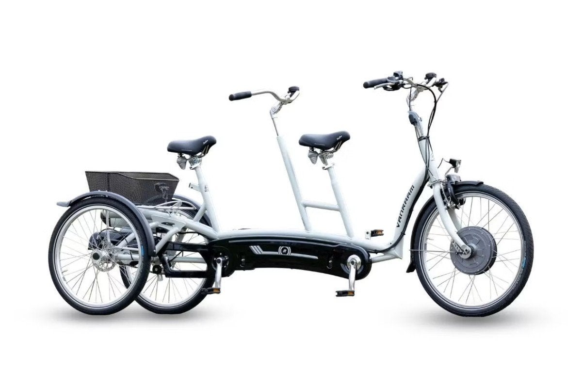 VanRaam Twinny Plus driewieltandem (als nieuw!), Fietsen en Brommers, Gebruikt, -, -, 51 tot 55 cm