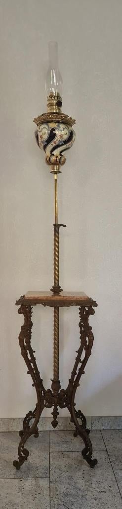 Mooie Antieke Vloerlamp, Ophalen of Verzenden