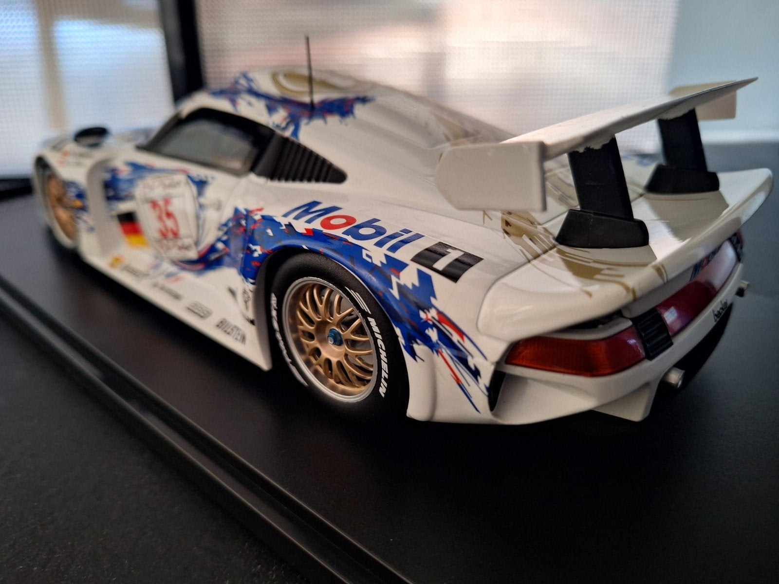 Porsche 911 GT1 #35 4H Spa Schaal 1:18, Overige merken, Werk 83, Auto, Nieuw