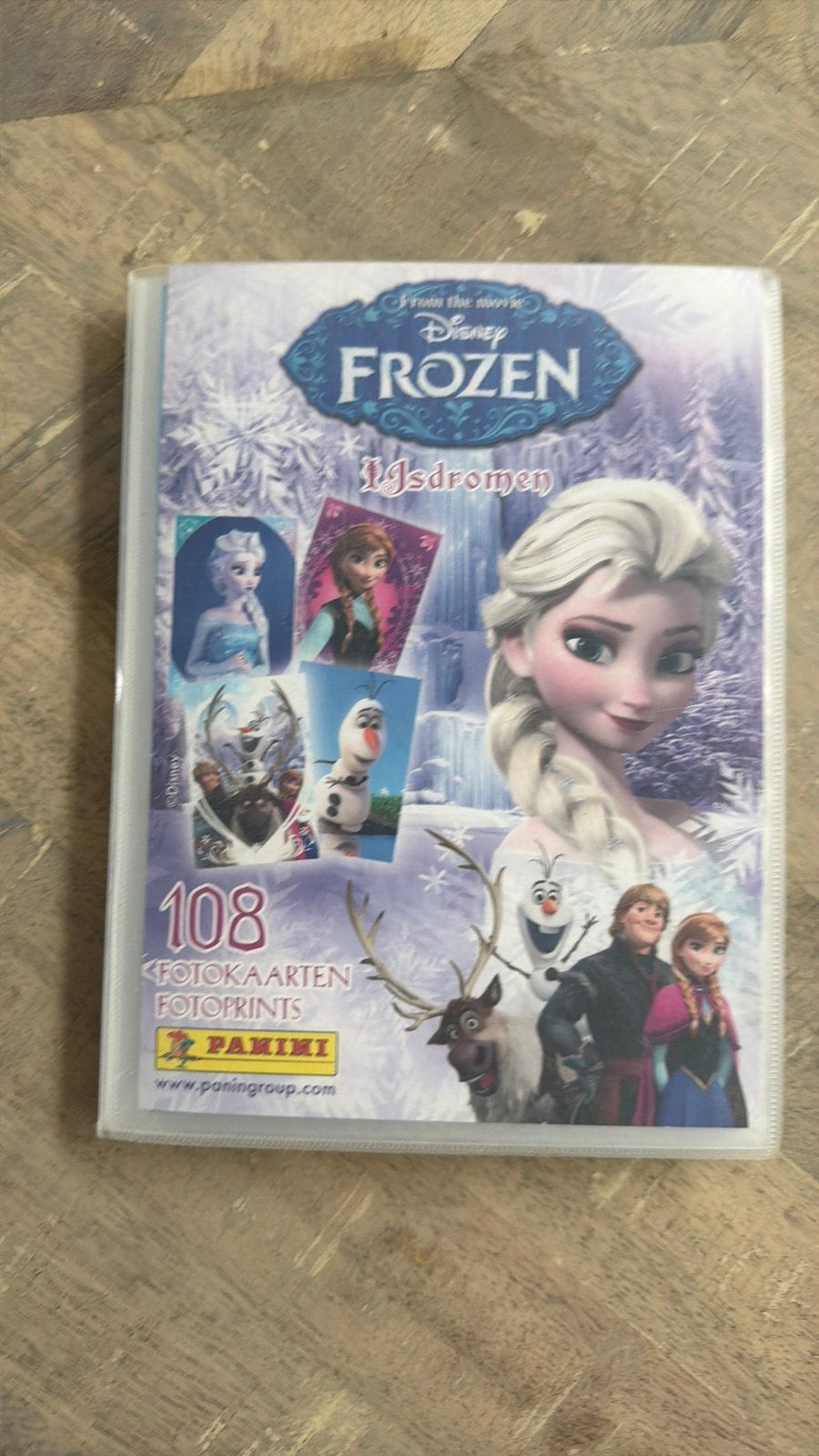 Frozen panini 108 fotokaarten compleet, Ophalen of Verzenden, Zo goed als nieuw, Sticker