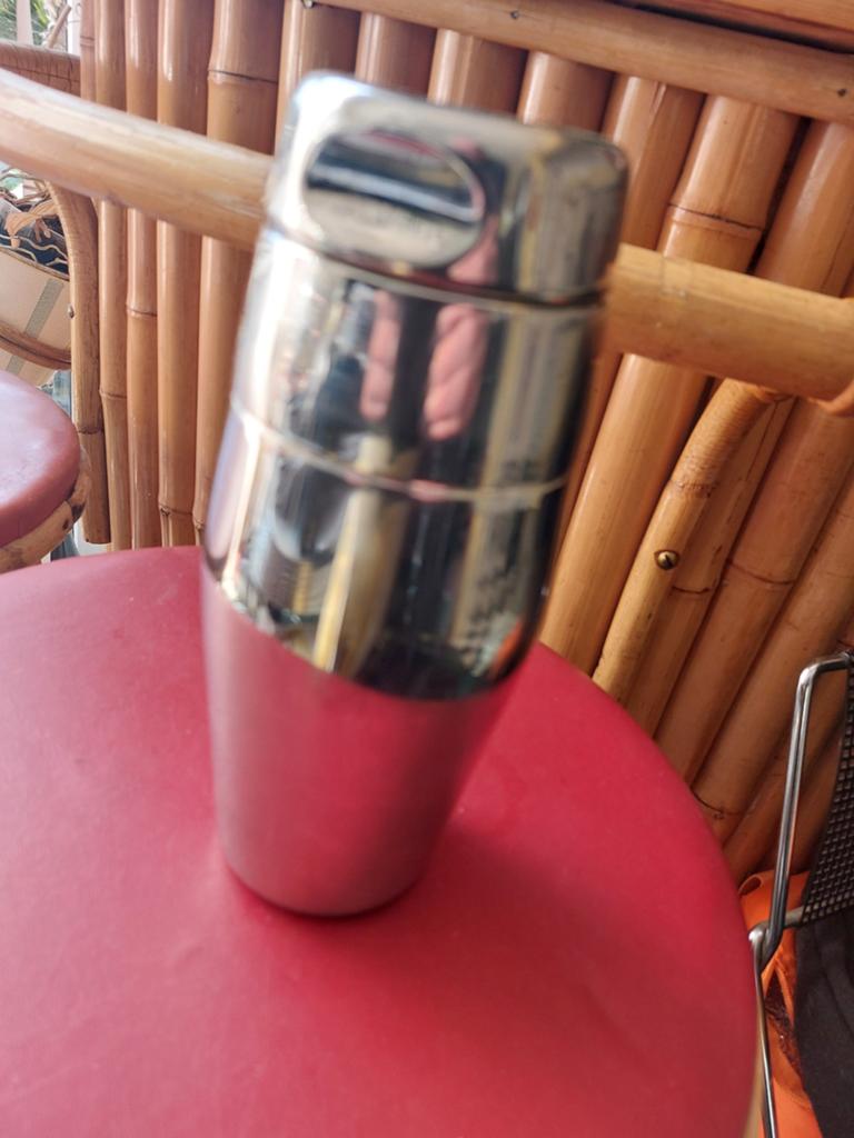 Alessi cocktailshaker 10/10 RVS - Zo goed als nieuw, Overige typen, Zilver, Ophalen of Verzenden, Zo goed als nieuw