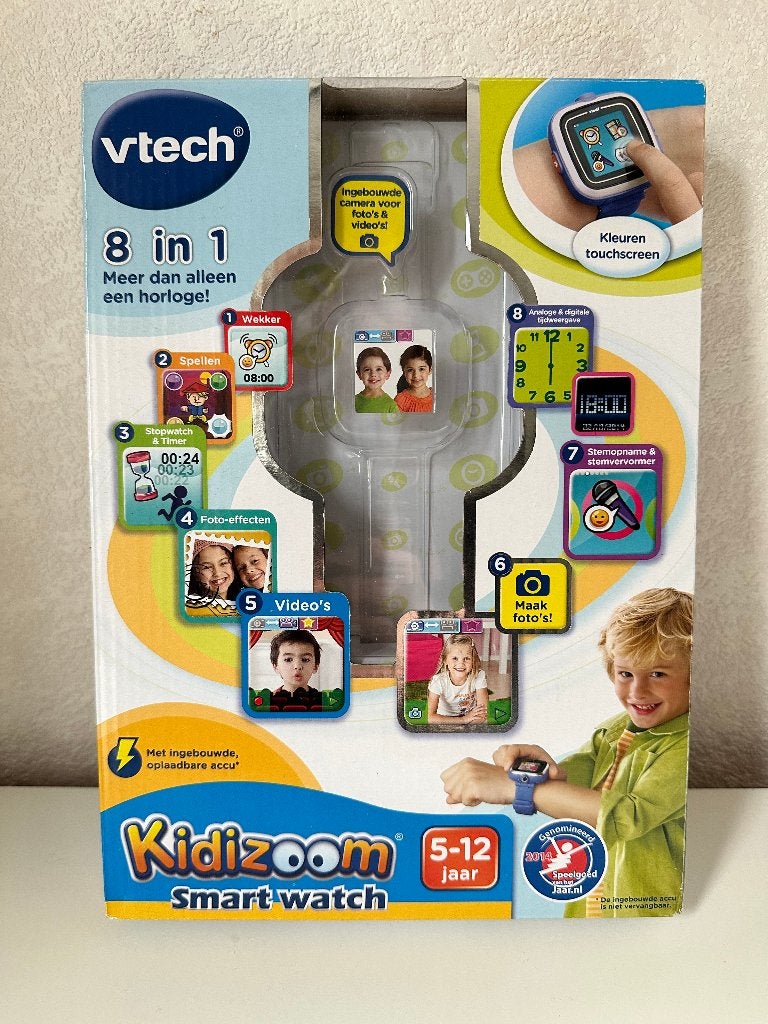 Vtech Kidizoom smartwatch - twee stuks beschikbaar, Ophalen of Verzenden, Zo goed als nieuw, 6 jaar of ouder