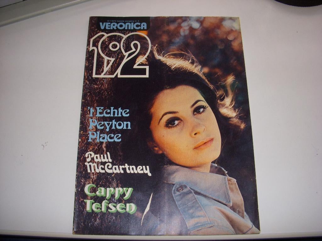 Muziektijdschrift VERONICA 192, Paul Mc Cartney 1972, Ophalen of Verzenden, Zo goed als nieuw, Muziek, Film of Tv