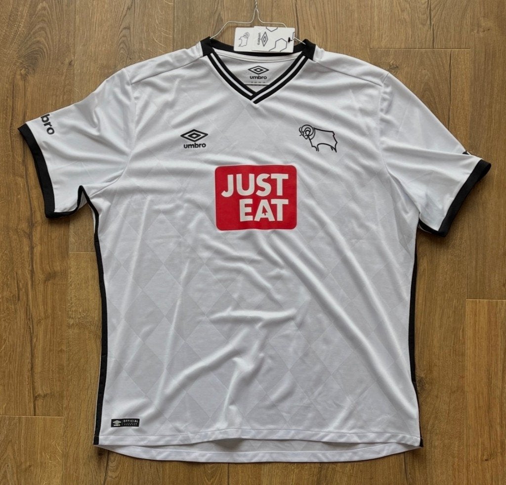 shirt Derby County 2015-2016 Home Umbro XXL NIEUW Engeland, Ophalen of Verzenden, Nieuw, Buitenlandse clubs, Shirt