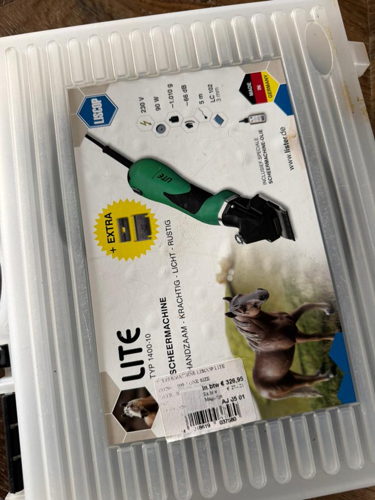 Liscop Lite scheermachine, Ophalen of Verzenden, Gebruikt